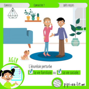 campagne pipi au lit énurésie Ferring par Massaï Medical